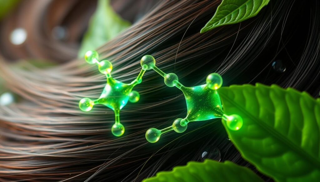 Biomimetic peptides hair growth