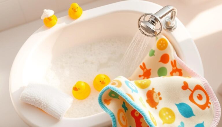 Baby bath essentials