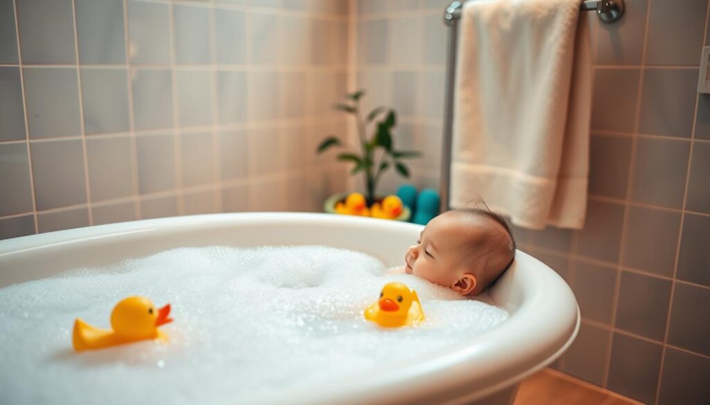 bathtime bonding