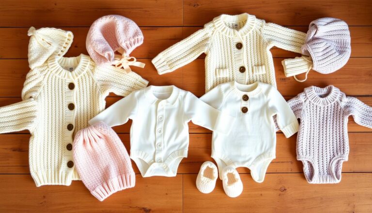 handcrafted baby garments