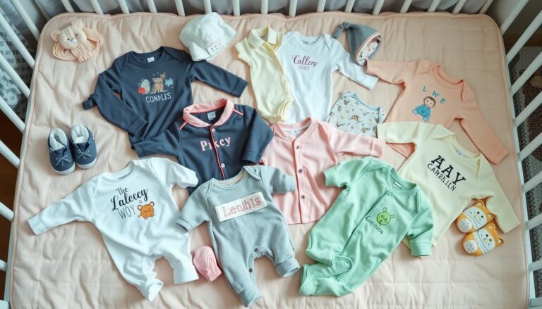 personalized baby clothing