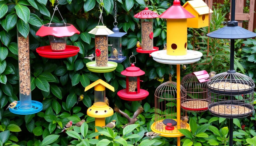 bird feeders